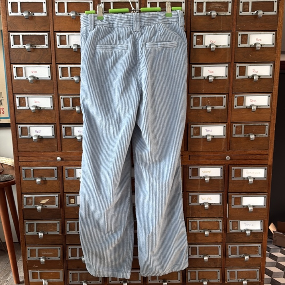 Sunday Best Artitzia Dune Blue Corduroy Harvey Pants Size 2 - Picture 5 of 9
